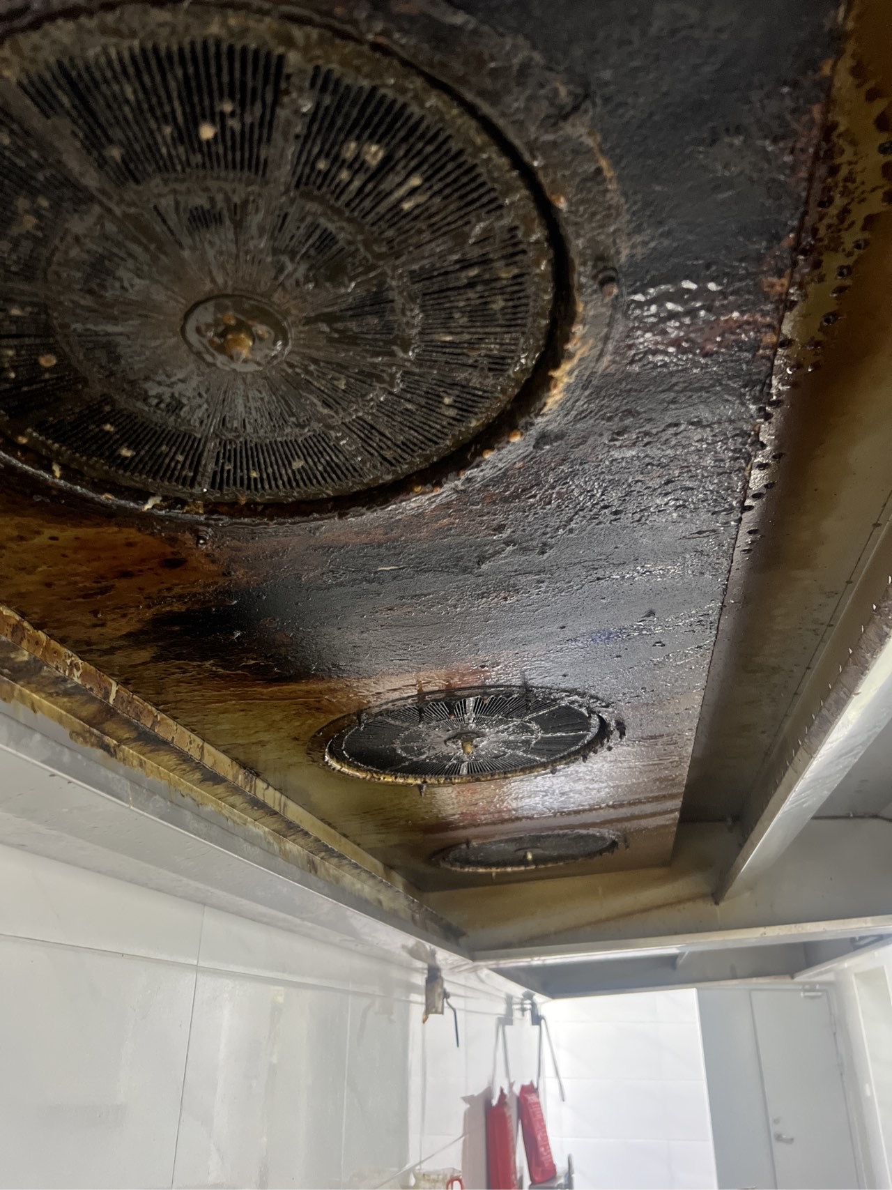 日照火锅店清洗实拍