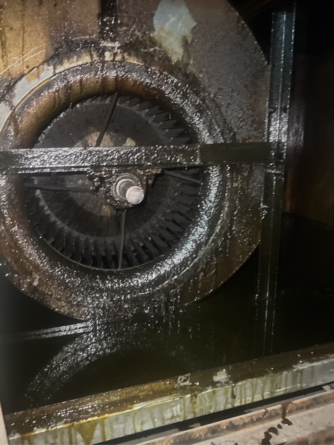 采用行业高标准,提供高质量清洗 - 清洗前 - 郑州天得一国家一级资质团队作业实拍