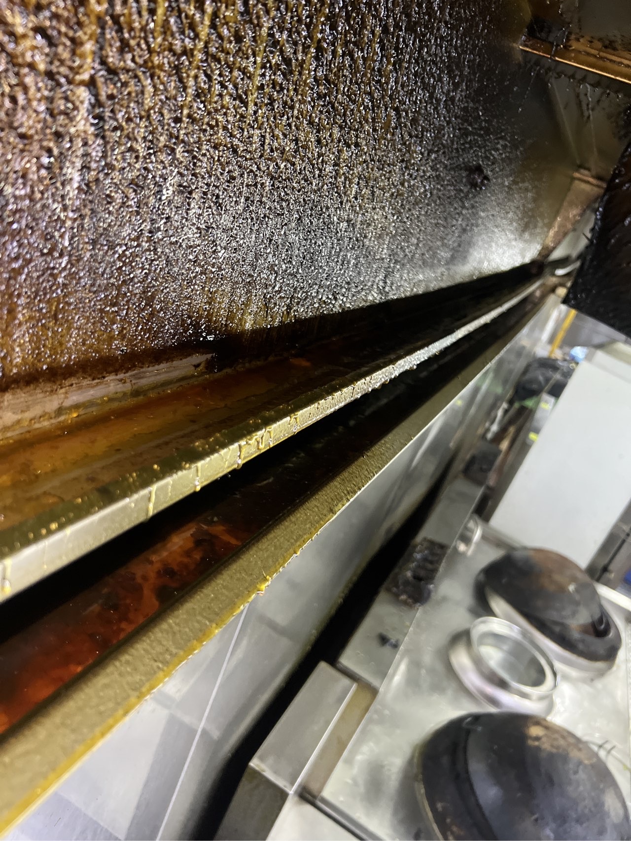 安阳企业食堂商用厨房清洗清洗流程 - 清洗前 - 郑州天得一国家一级资质团队作业实拍