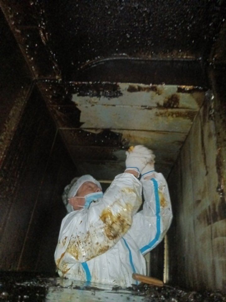 洛阳餐饮店清洗实拍