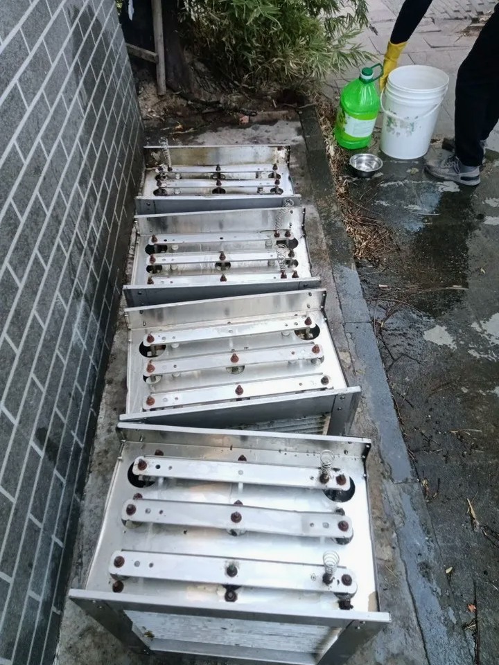 漯河快餐店静电油烟净化器清洗怎么收费 - 清洗后 - 机器人清洗高标准交付