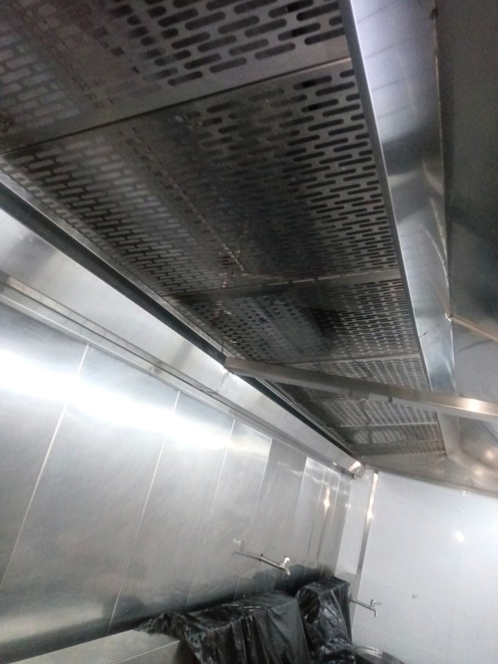 三门峡饭店排烟风机清洗多少钱 - 清洗后 - 机器人清洗高标准交付